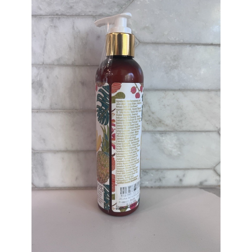 Hawaiian Naturals Aloha 'Aina –‎ Hibiscus Passion Body Lotion 8oz - Picture 2 of 2